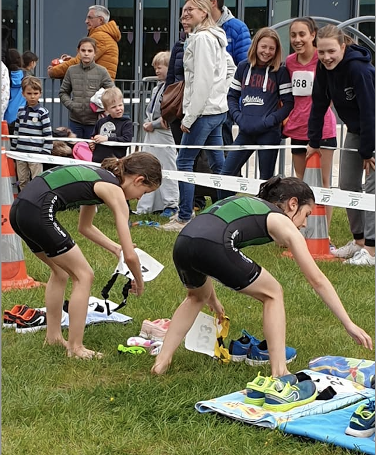 L'Aquathlon jeunes en animathlon